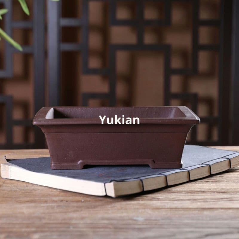 長方鉢 紫砂の鉢 盆栽鉢 植木鉢 小品盆栽鉢 大品盆栽鉢