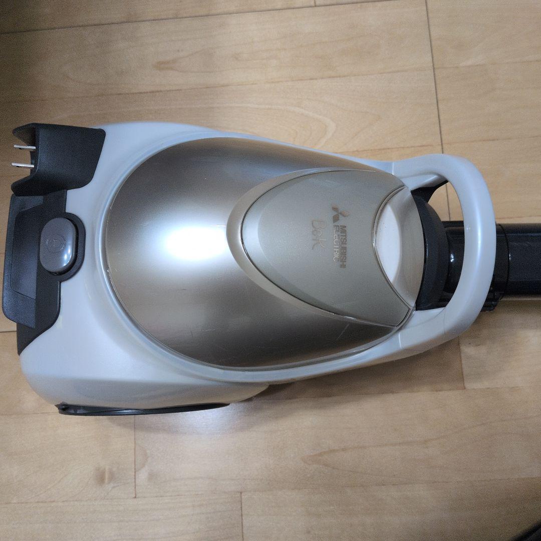 三菱 キャニスター掃除機 シルバー ノズル付き　TC-FD2Ｃ-N形