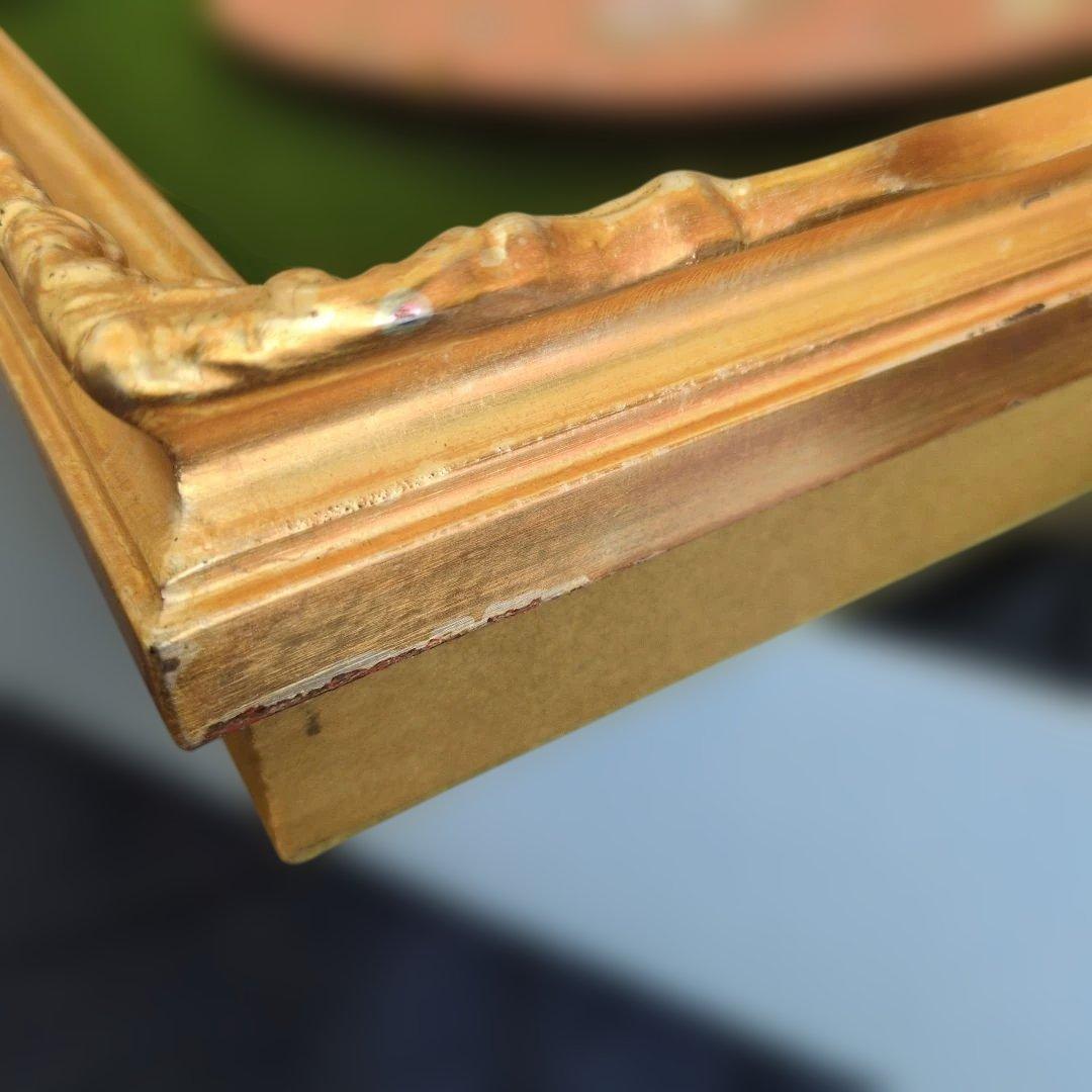 ジャスパー　テラコッタ　皿額装エナメル彩アンティーク