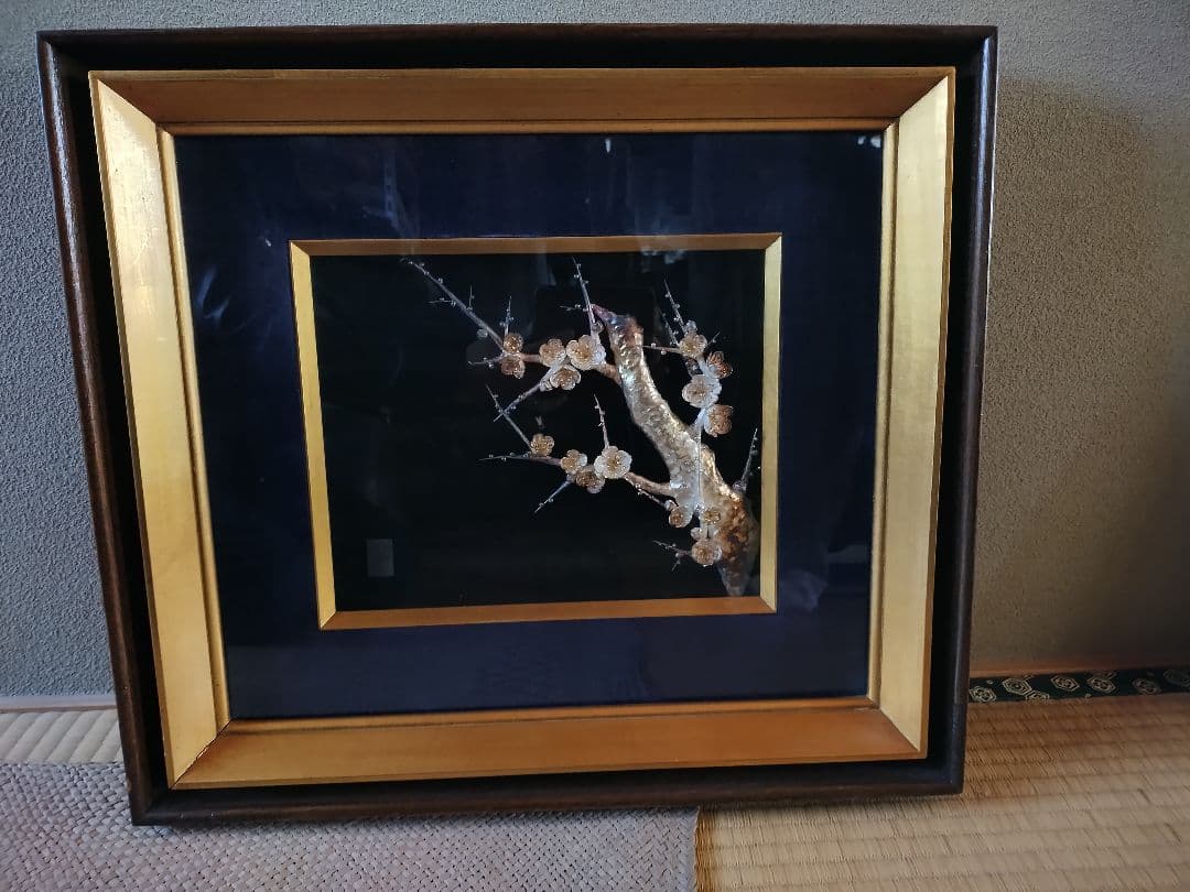 立体工芸絵　龍山