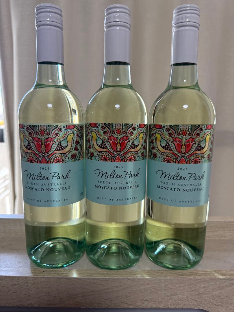 Milton Park Moscato Nouveau 750ml 3本セット