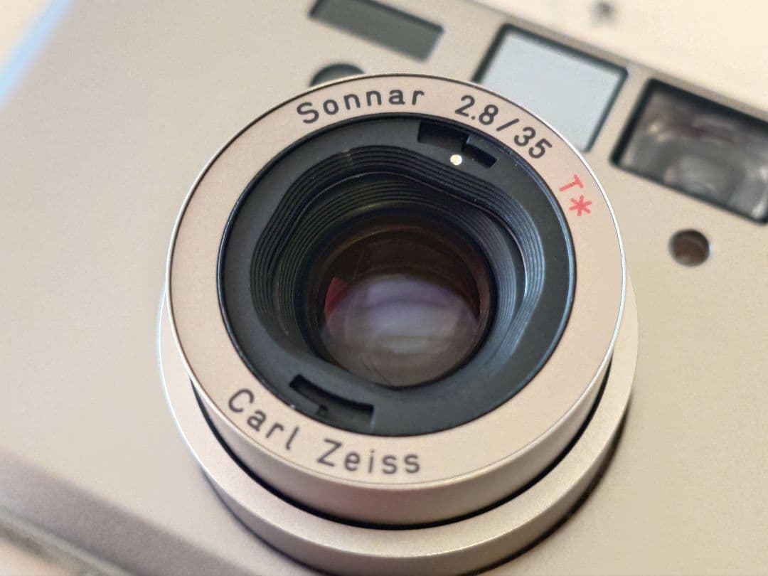 【動作確認済】CONTAX T3　コンパクトフィルムカメラ チタンシルバー