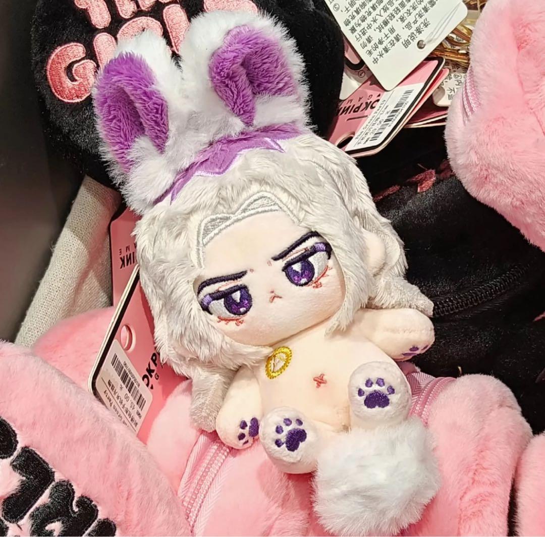 《白髪紫目》激レア可愛い着せ替えぬいぐるみ《10cmぬいぐるみ》