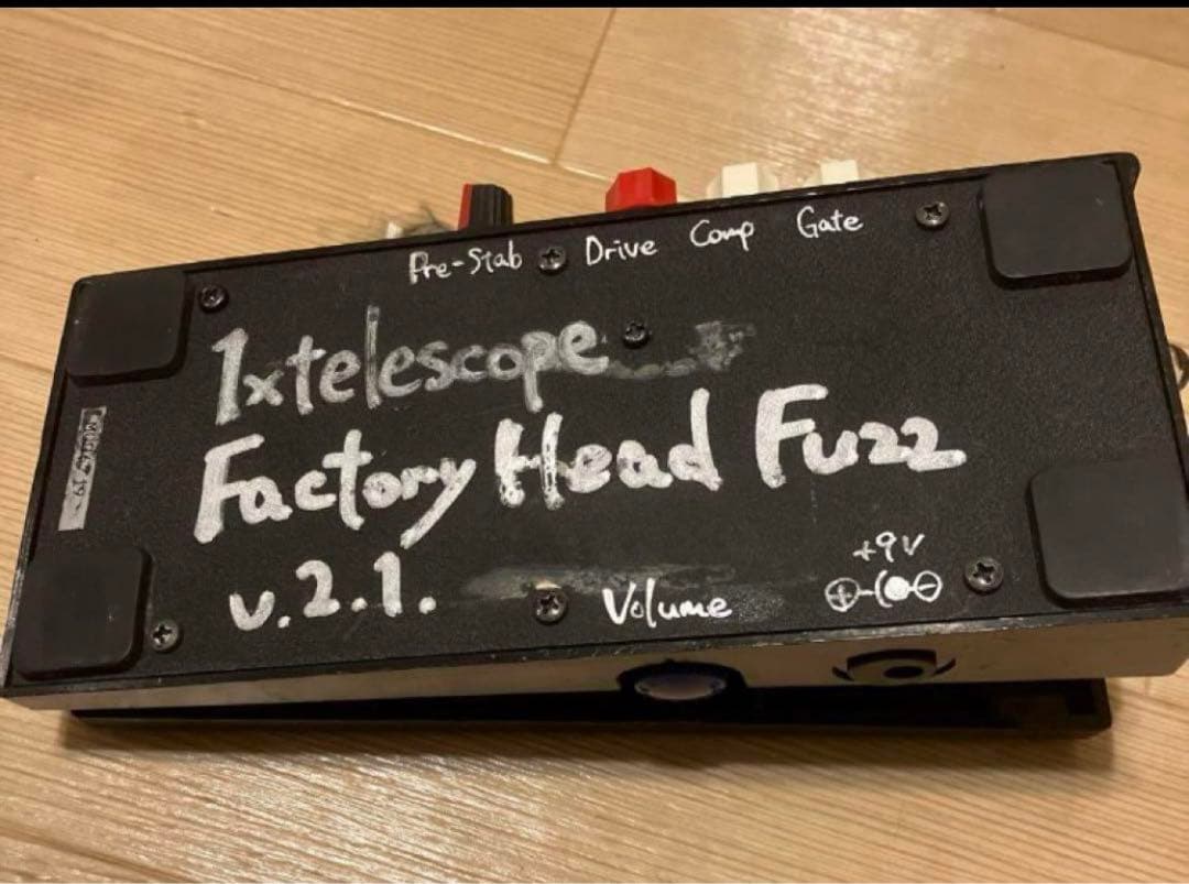 1x telescope Factory Head Fuzz 発振ファズ