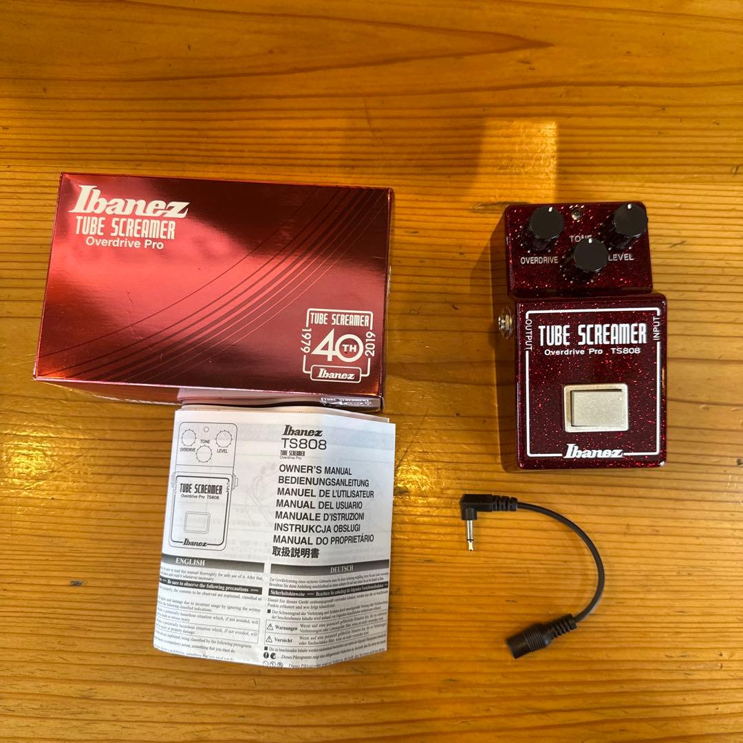 限定Ibanez Tube Screamer TS808 40thアニバーサリー