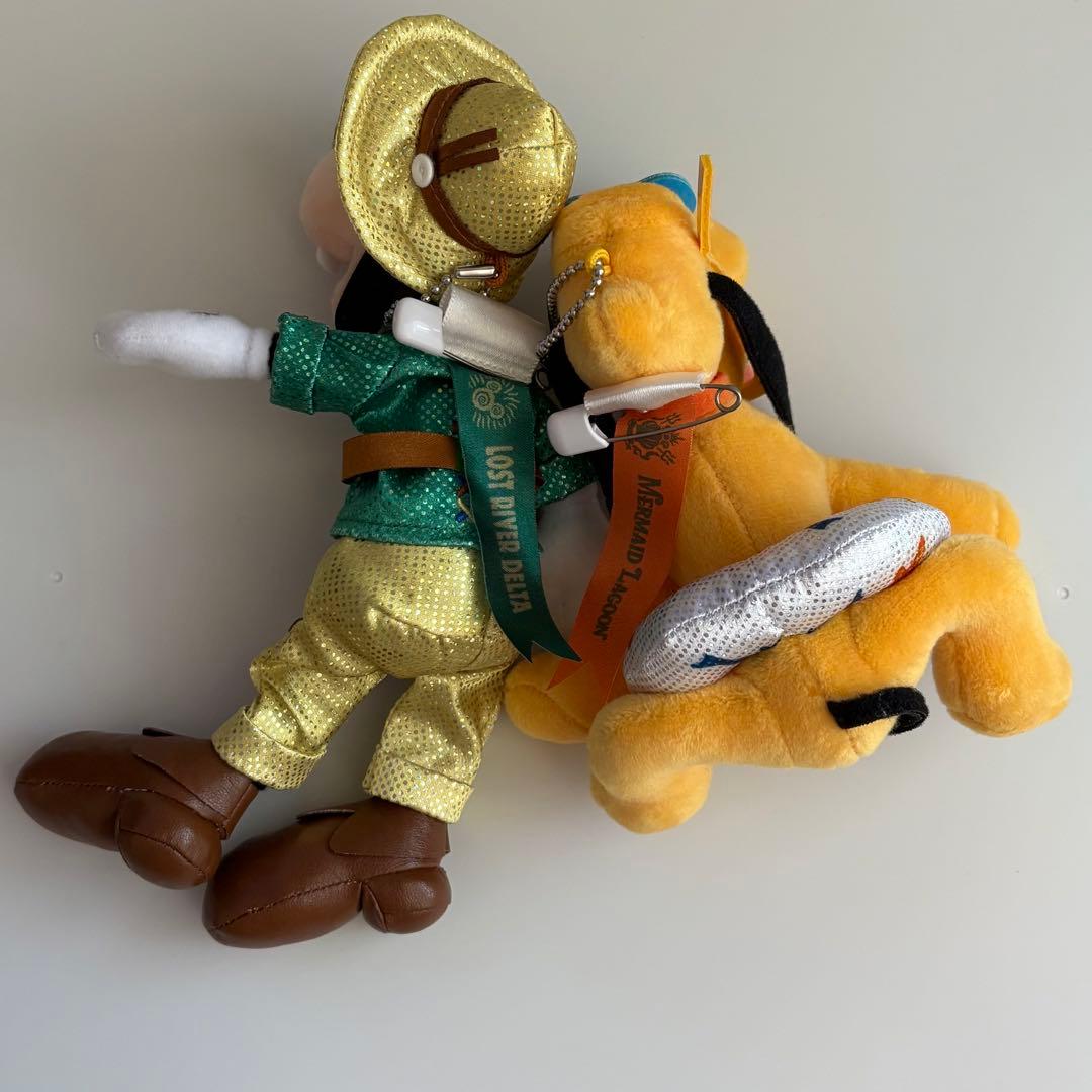 TDS ディズニーシー 20周年 グランドフィナーレ ぬいぐるみバッジセット