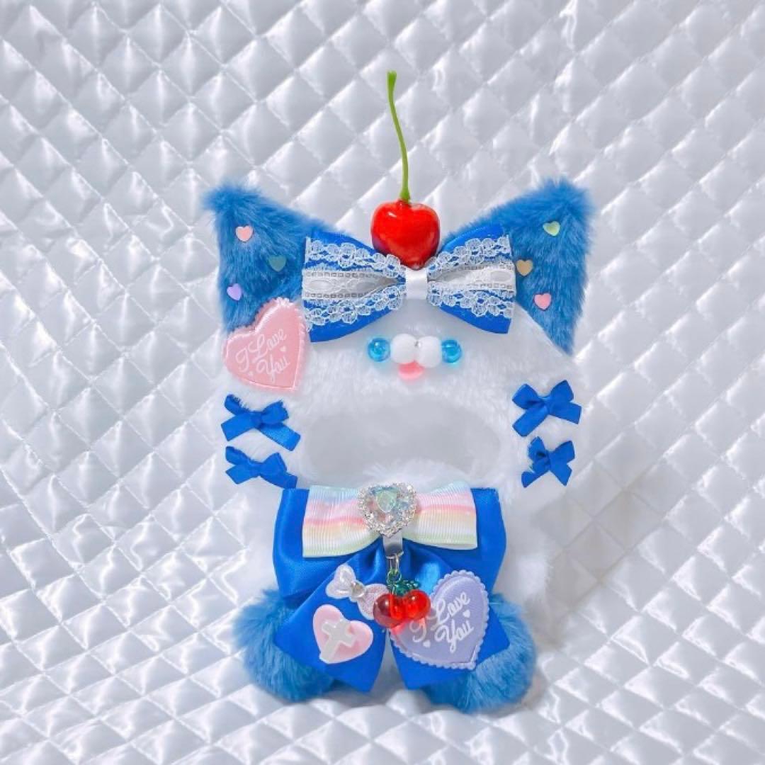 着ぐるみ ねこ おすわり ぬい服 12cm マスコット ちびぐるみ 195