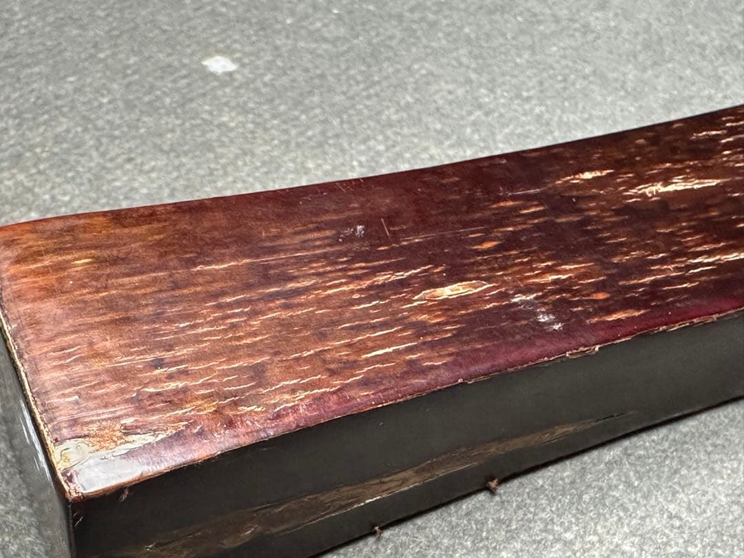 三味線　鼈甲撥　天然素材　バチ　和楽器 民謡　アンティーク　細密細工