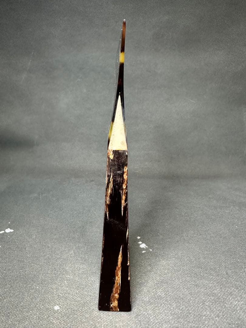 三味線　鼈甲撥　天然素材　バチ　和楽器 民謡　アンティーク　細密細工