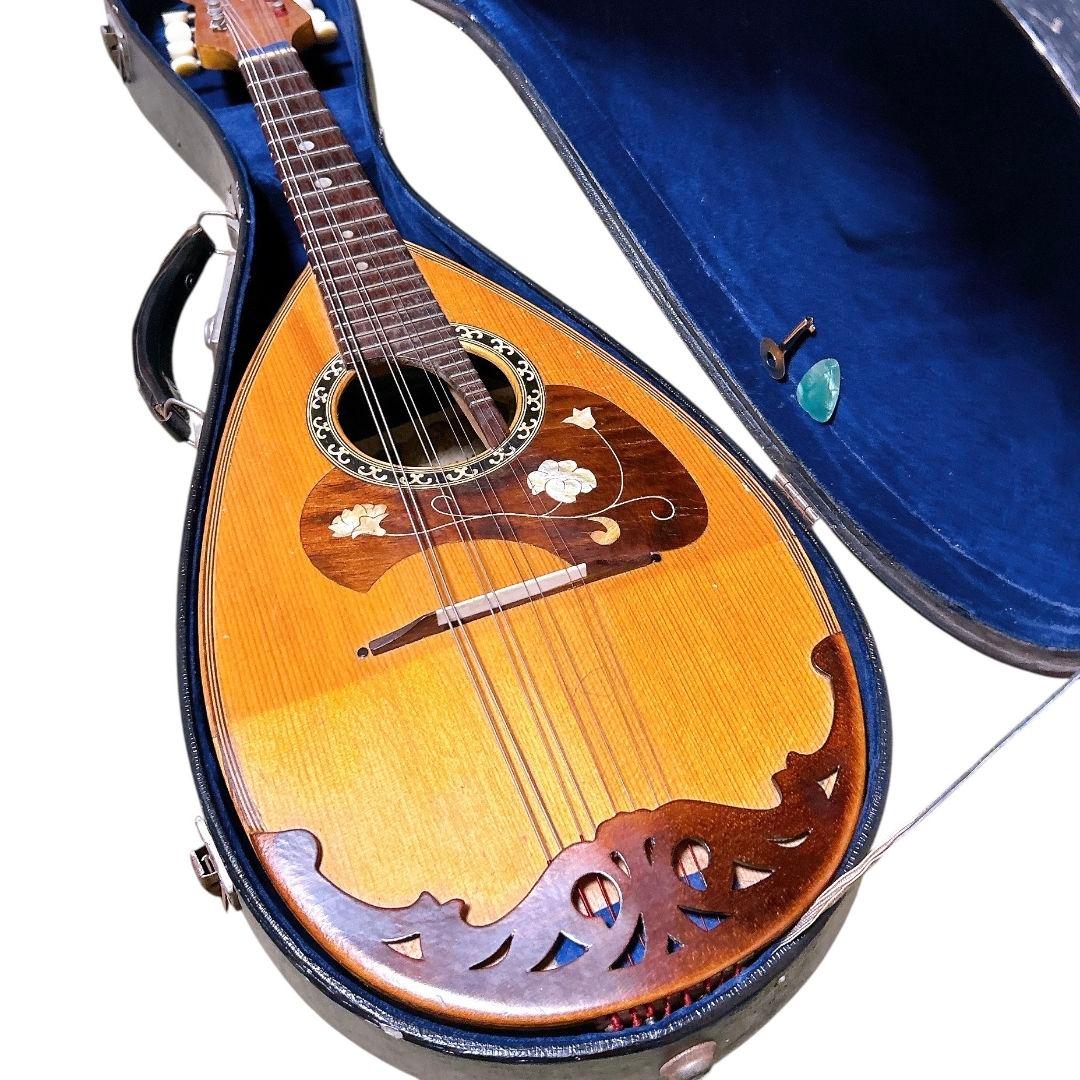 国島 マンドリン No.105 1961年製 【国産職人製・温かみある音色】