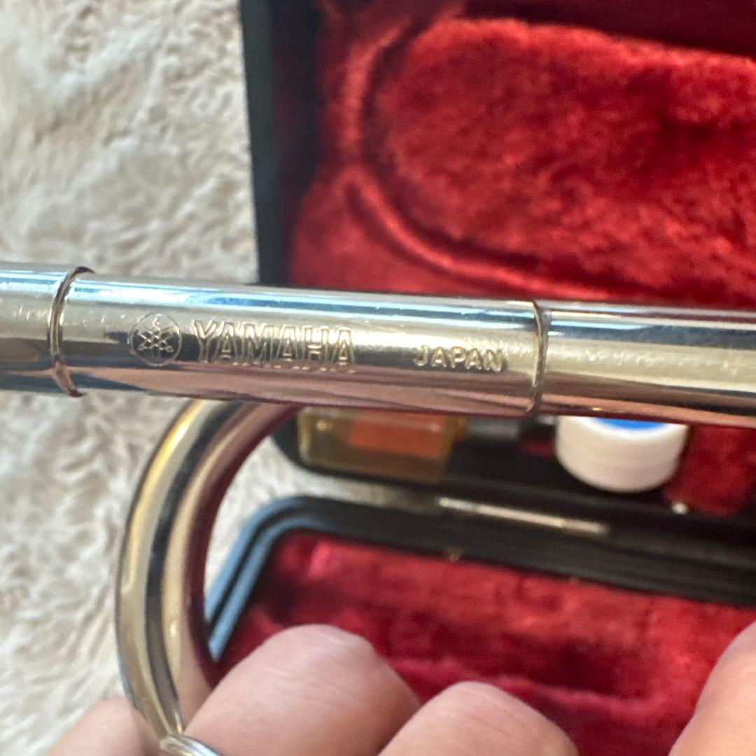 シルバー トランペット 本体 ケース付き