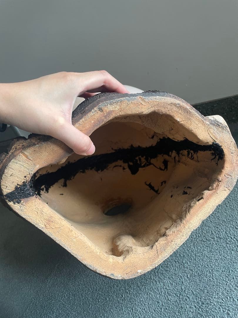 たぬきの置物　信楽焼　高さ47cm