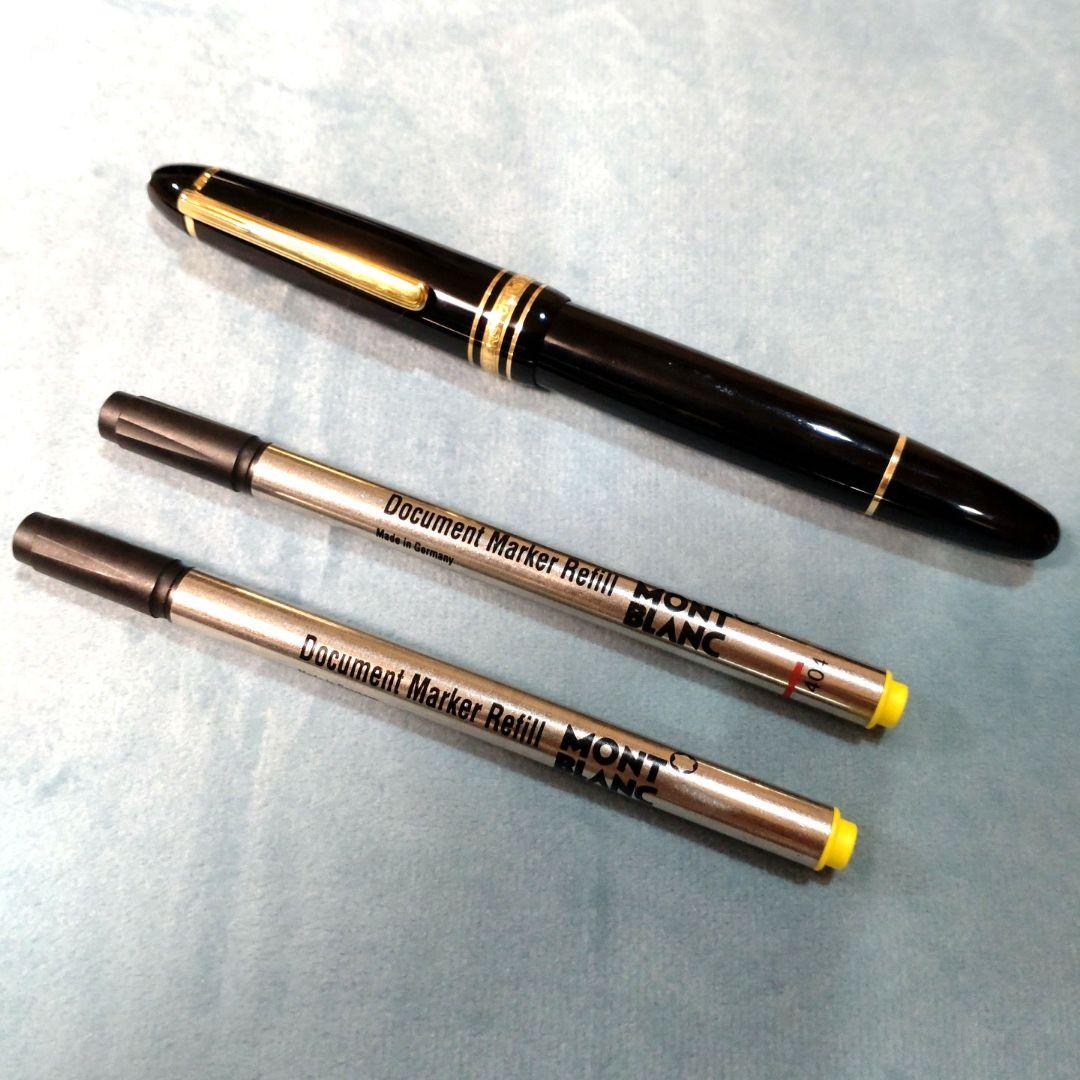 【希少】モンブラン　蛍光ペン　新品レフィル付　166