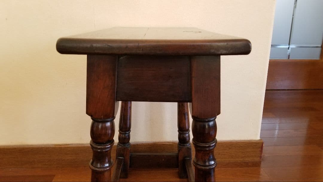 ヴィンテージ 英国べヴァン ファンネル社 Reprodux 木製 サイドテーブル