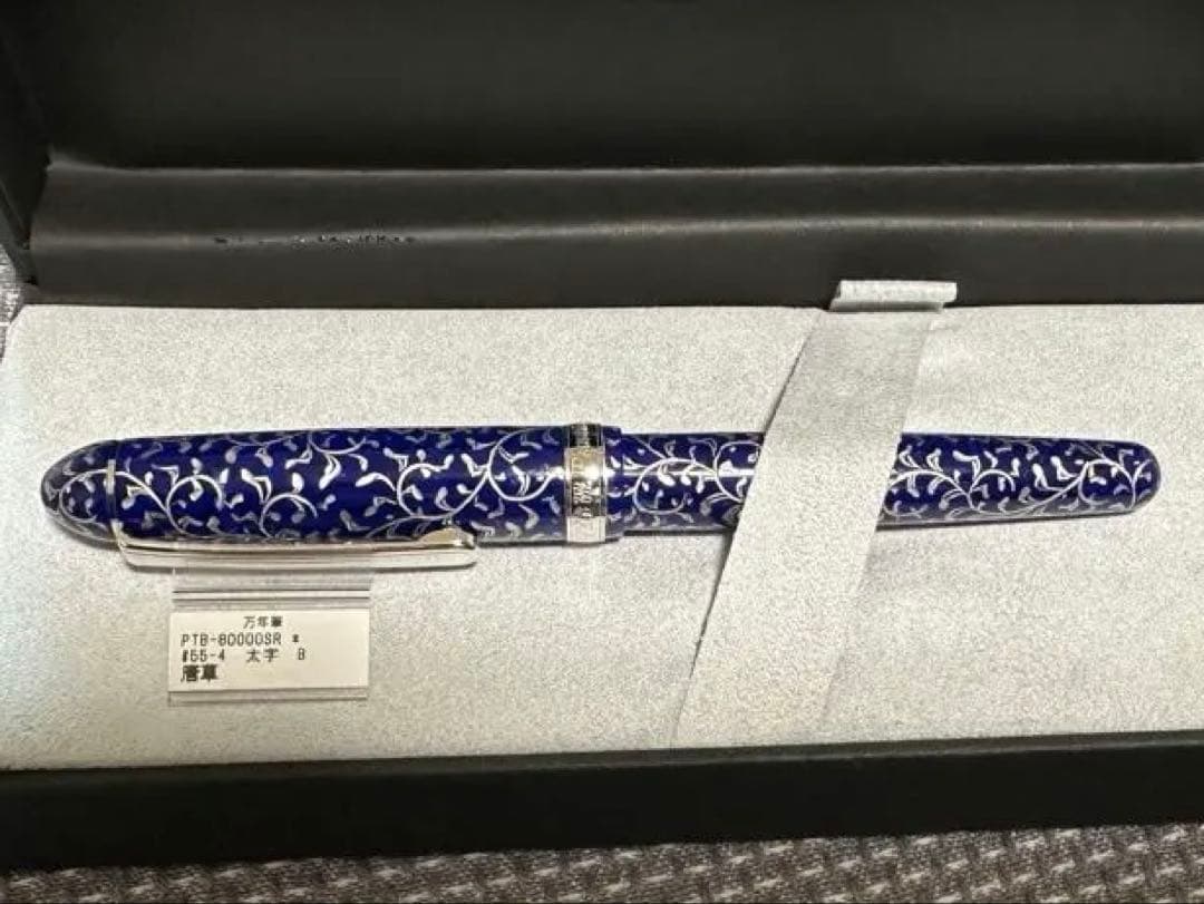 【試筆のみ】PLATINUMプラチナ#3776 センチュリーセルロイド唐草B太字