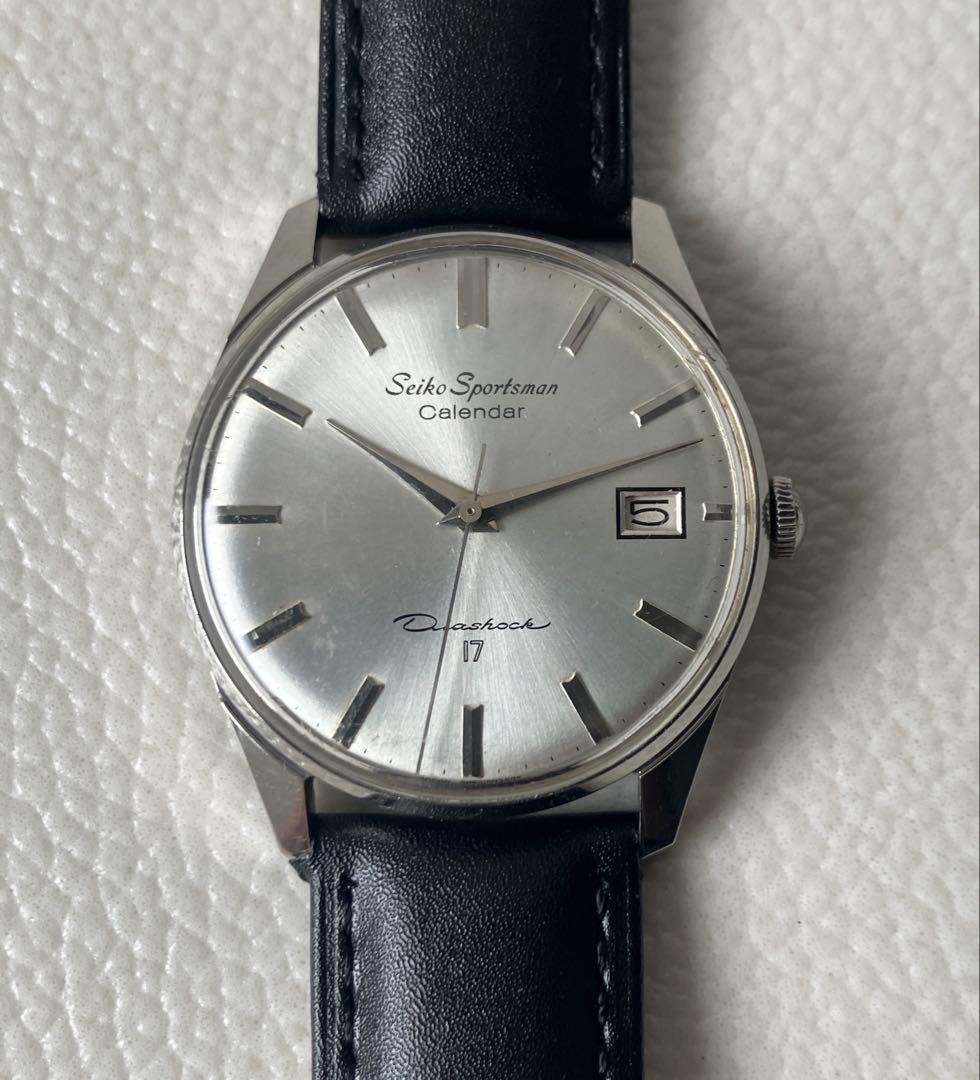 【稼働品】セイコー スポーツマン17 15042 手巻き