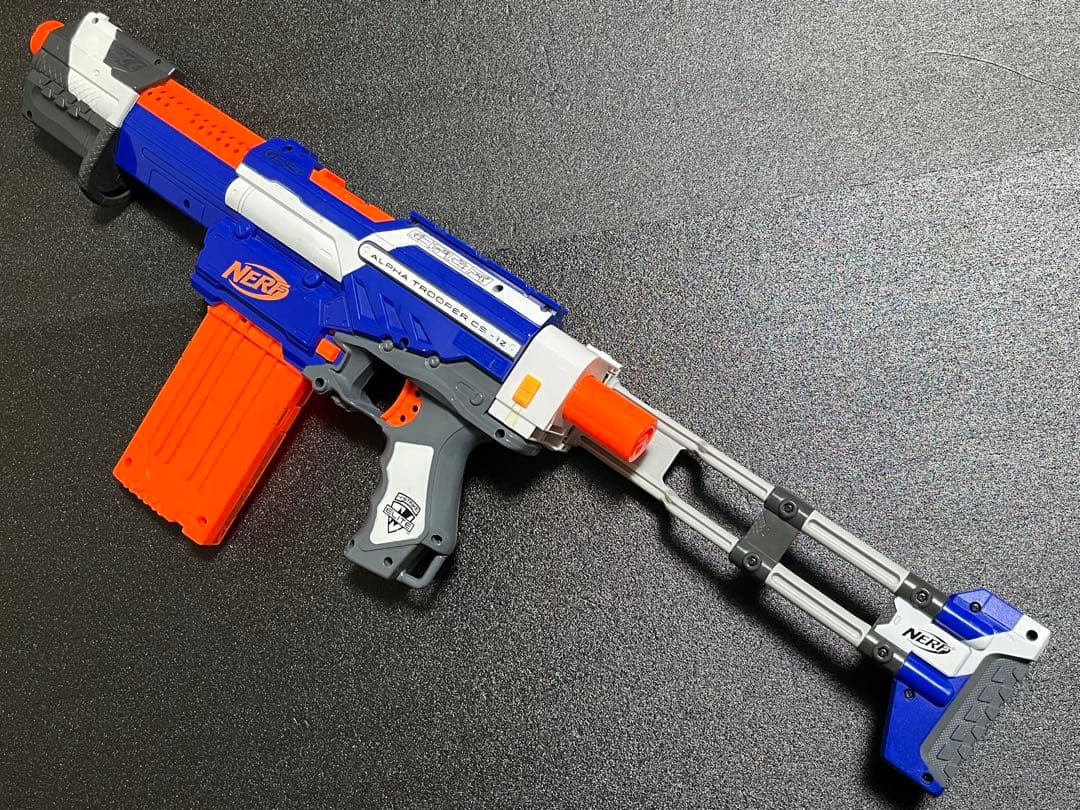ナーフ エリート アルファトルーパー ＆ 折り畳み式ストック セット