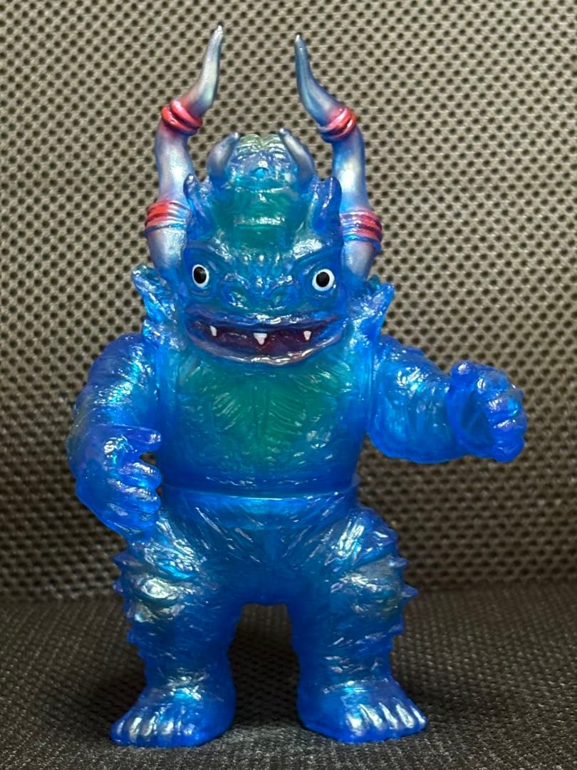 ソフビフィギュア ヤモマークの大怪獣シリーズ ミクラス クリアブルー