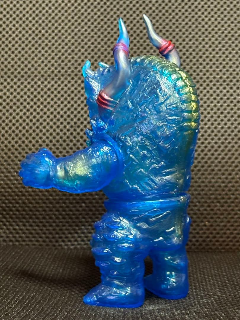 ソフビフィギュア ヤモマークの大怪獣シリーズ ミクラス クリアブルー