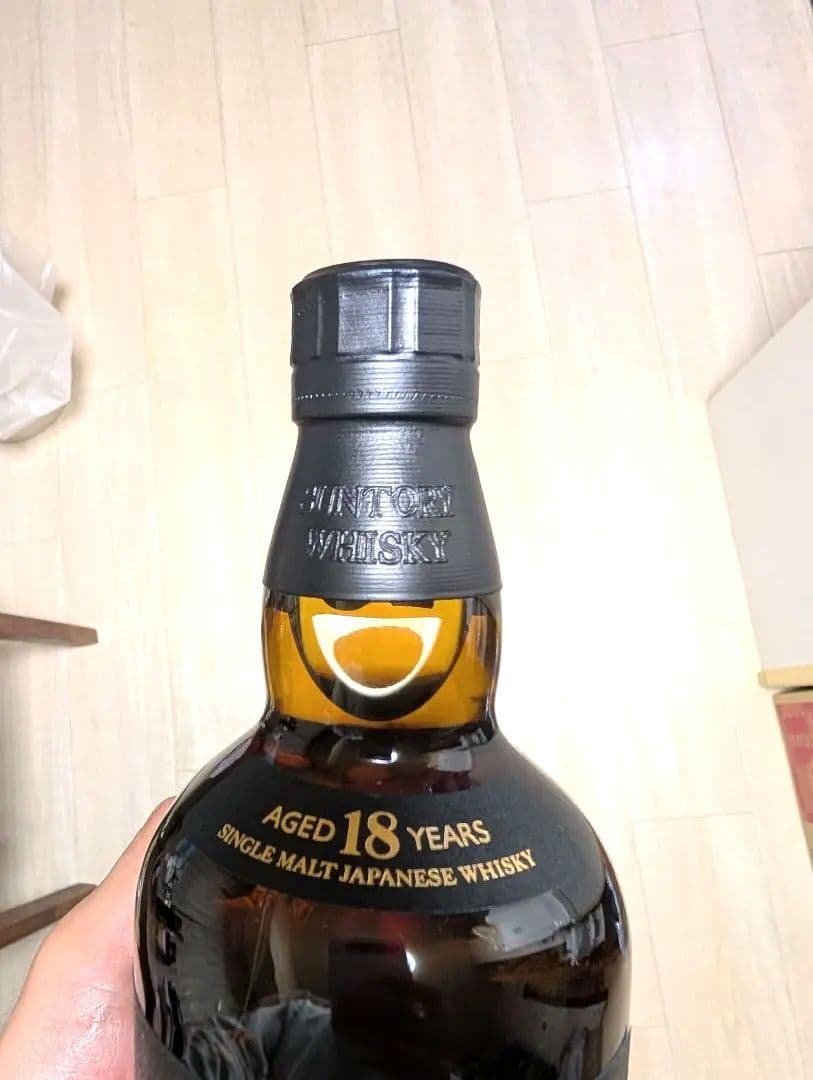 (59)SUNTORY山崎18年シングルモルトウイスキー700ml 43% 箱付