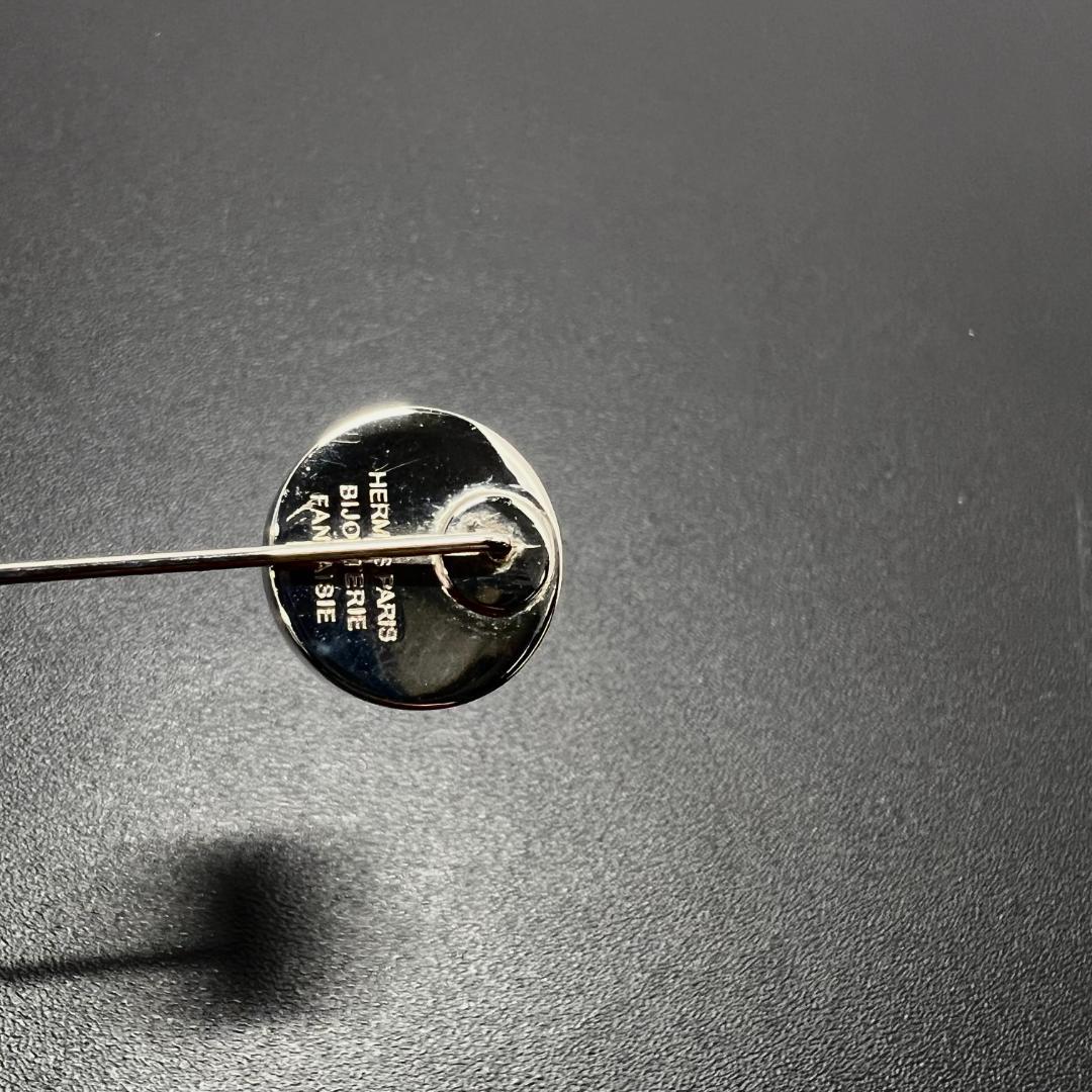 ✨正規品＆超美品‼️✨ エルメス コロゾ ピンブローチ ブルーホース