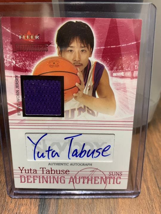 田臥勇太　直筆サインカード