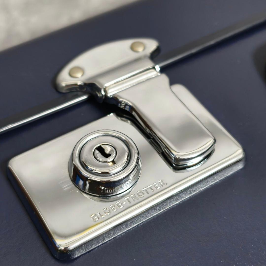 グローブトロッター オリジナル スーツケース ネイビー