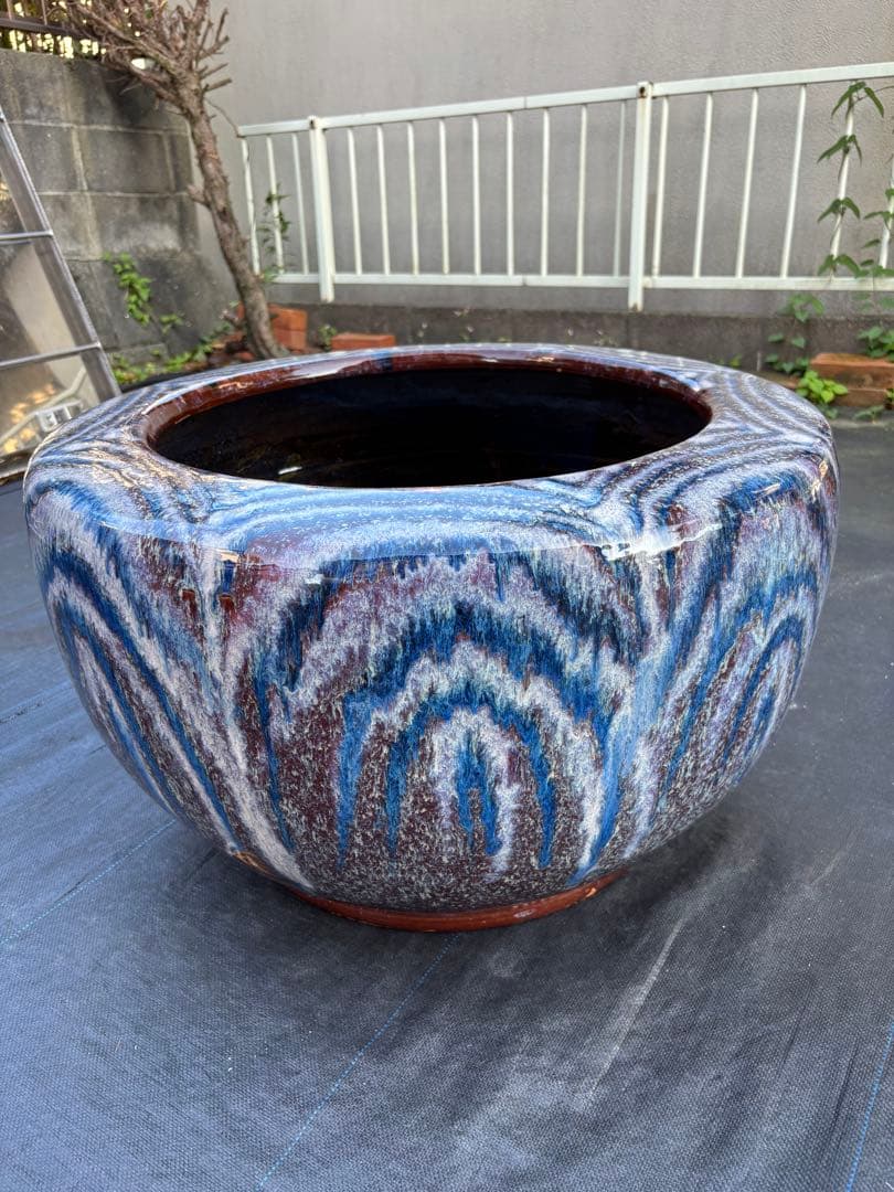 陶器　メダカ鉢・火鉢・花鉢（19８）