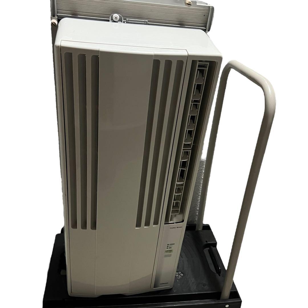 CORONA コロナ　CW-16A 窓エアコン フレーム付き　フィルター洗浄済み