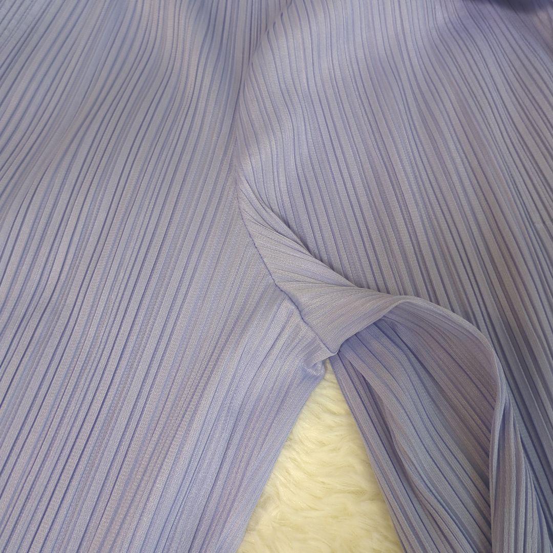 PLEATS PLEASE　ガウチョパンツ　ワイドパンツ　サイズ2　パープル