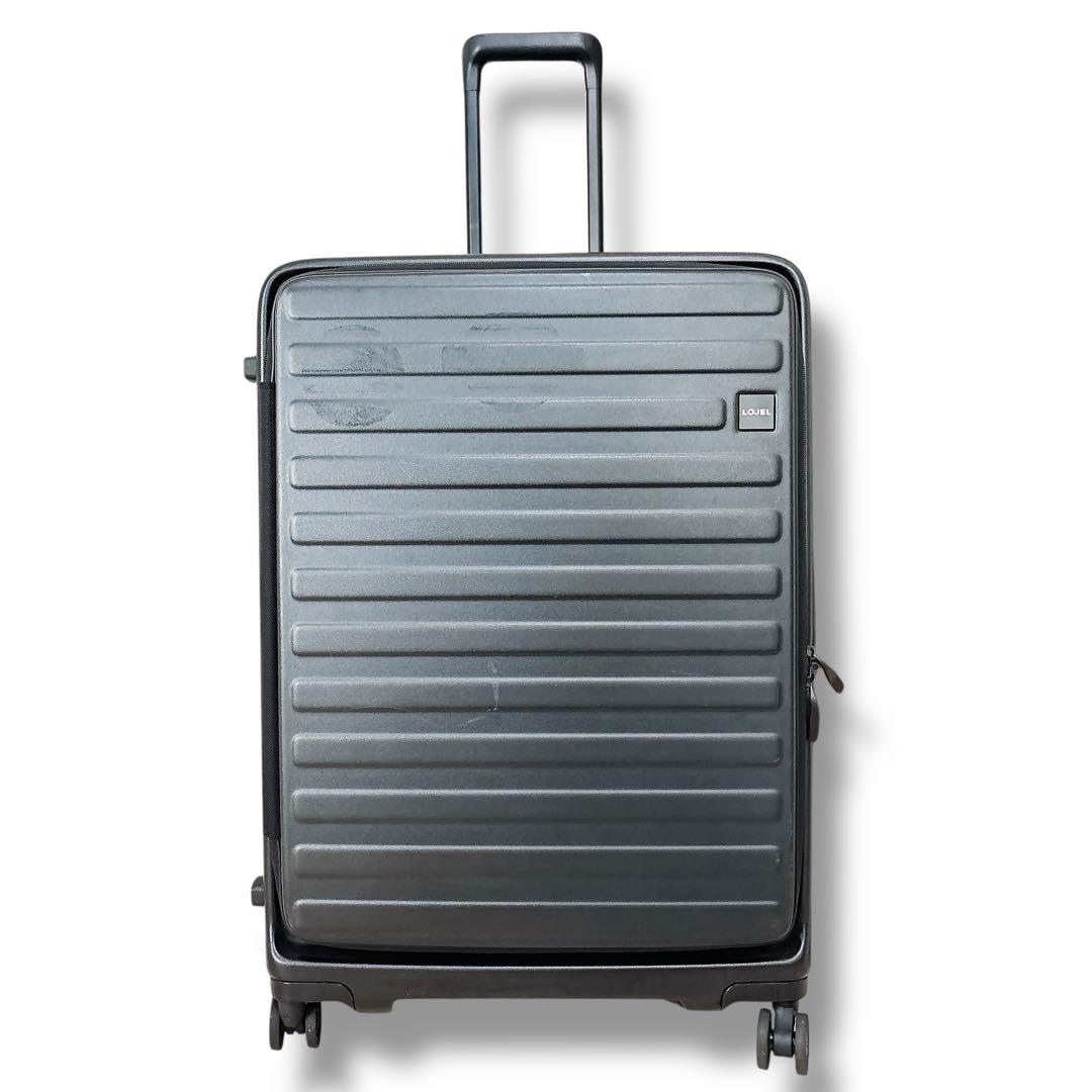 美品 LOJEL Cubo Lサイズ キャリーケース ブラック バンド付き