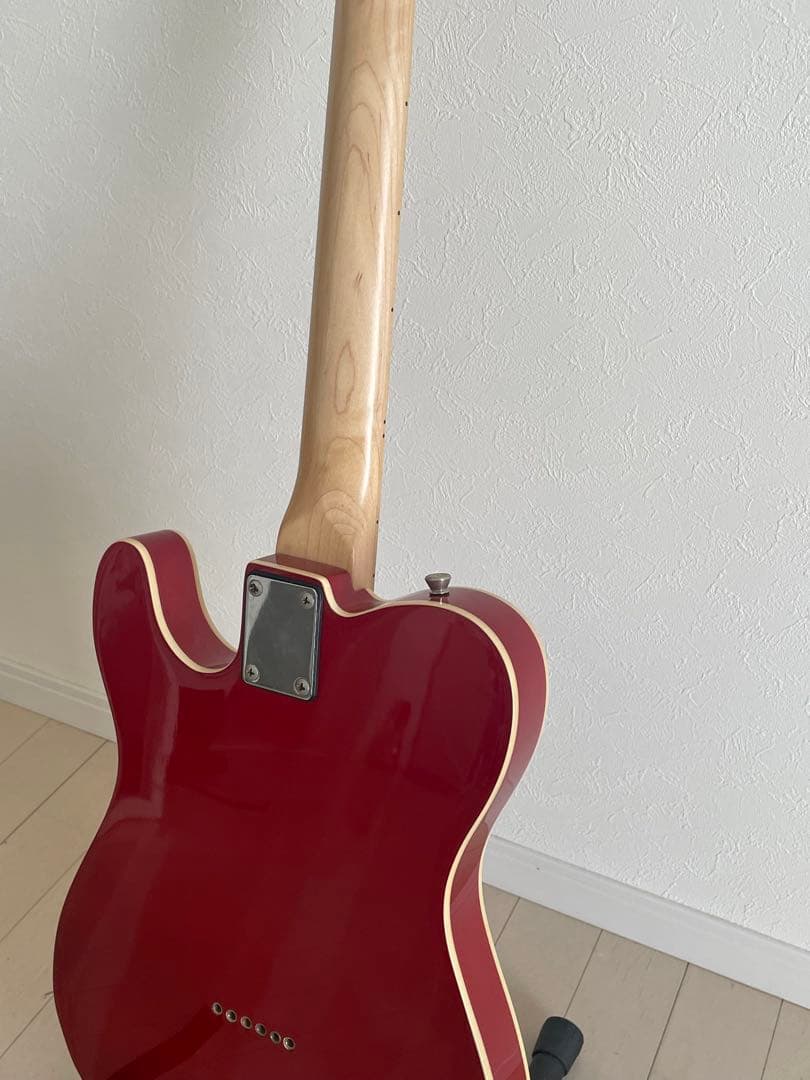 【美品】Bacchusテレキャスター バッカス 赤 オリジナルカスタム レッド