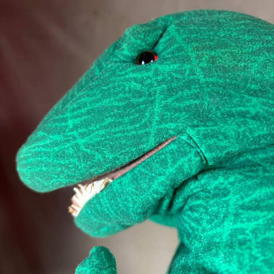 レア　フォークマニス　恐竜パペット　ダイナソー　ヴィンテージ フォークテイルズ