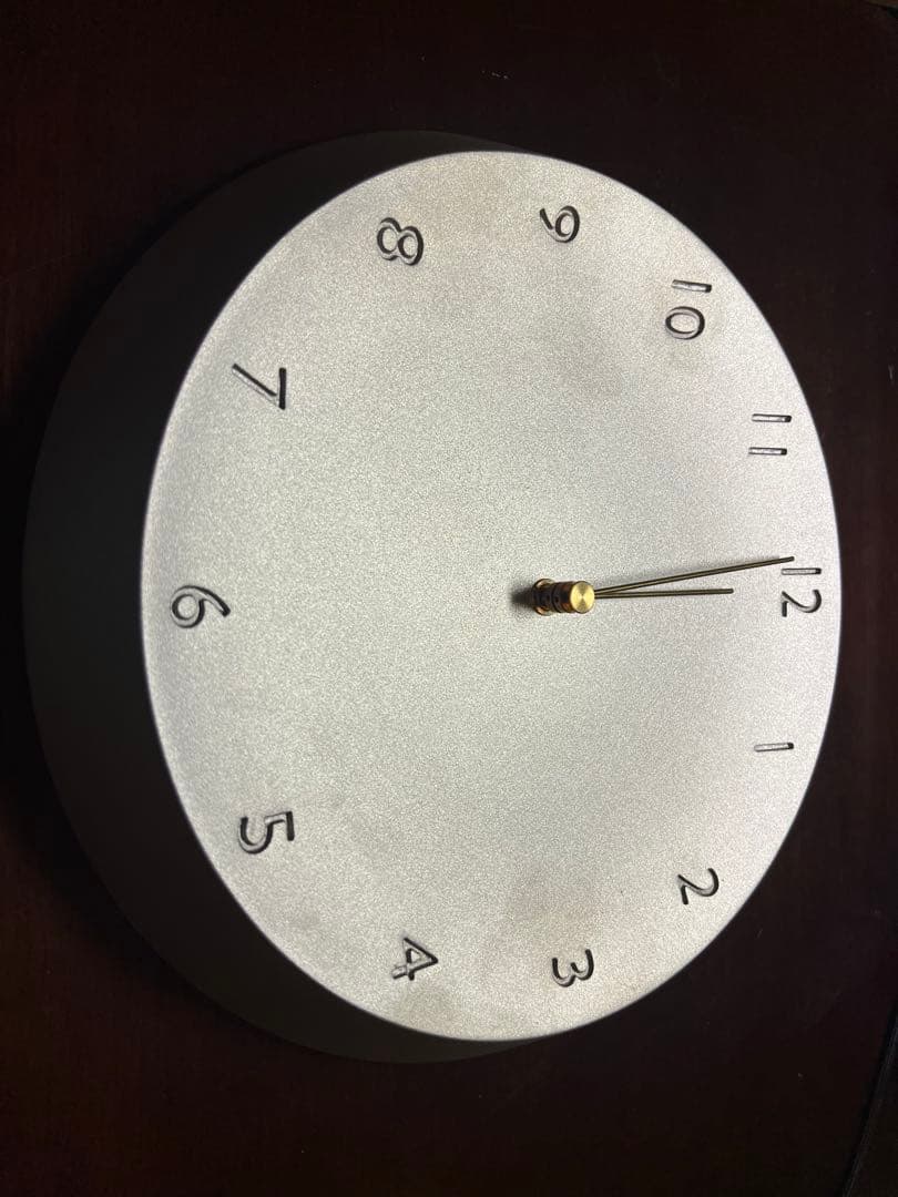 HONOR アルミ鋳物時計 Crater Clock【値下しました】