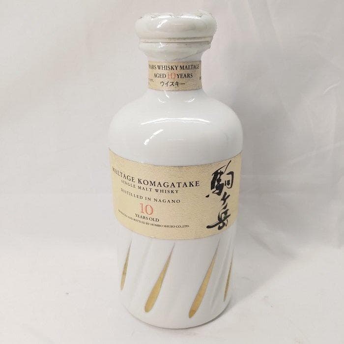 《未開栓》駒ヶ岳 10年 シングルモルト 陶器ボトル 720ml 40％