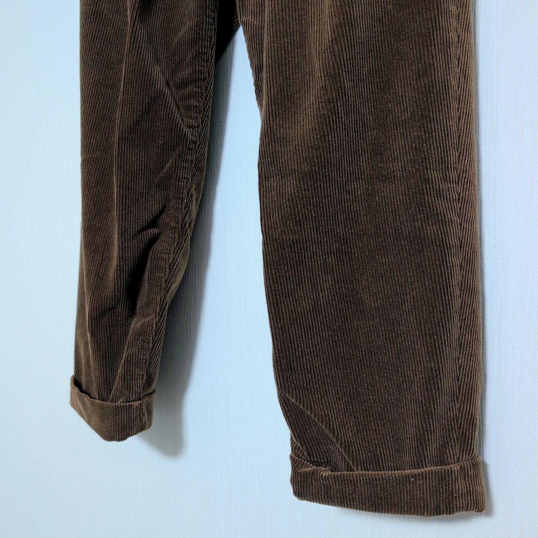 【新品】BEAMS PLUS 百名品 2プリーツ テーパード コーデュロイ S