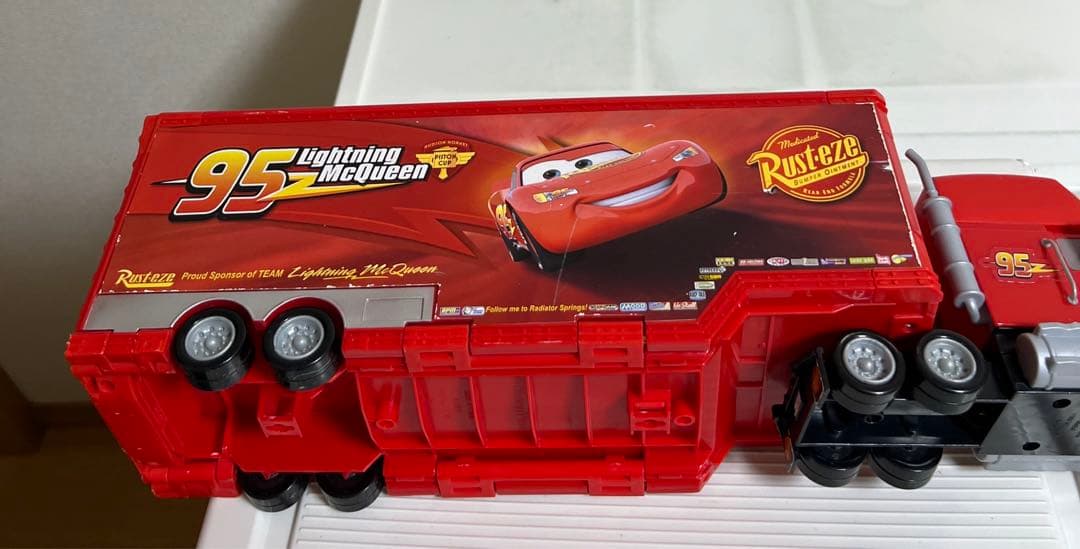 カーズ、マテル、キングトレーラー、マックトレーラー、ミニカー収納