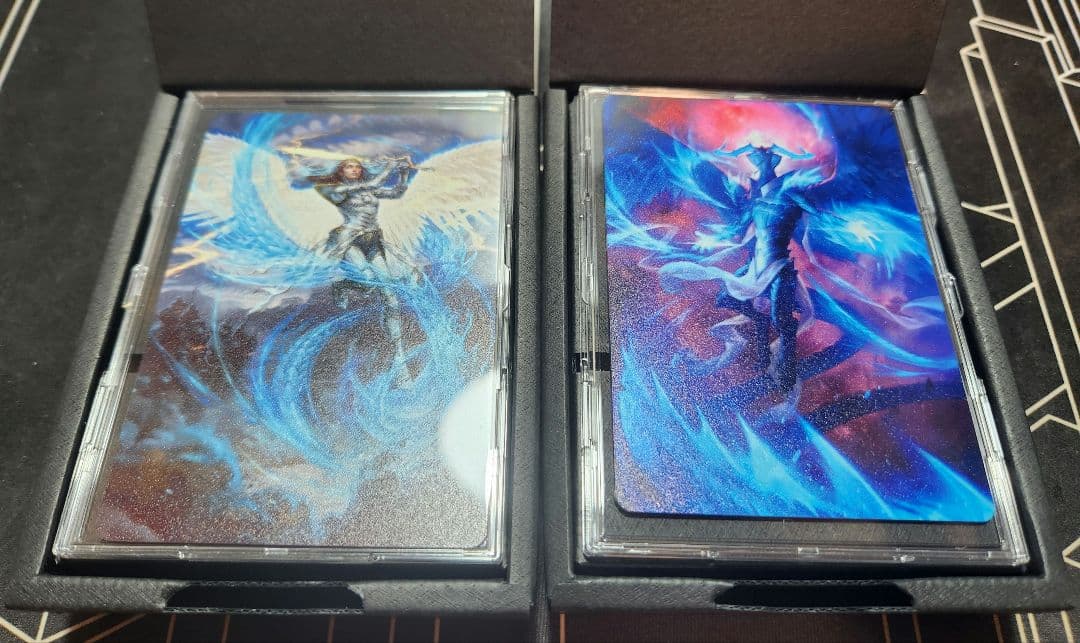 マジック大戦祭　ステンレスアート2枚　嵐の目、ウギン　嵐の討伐者、エルズペス