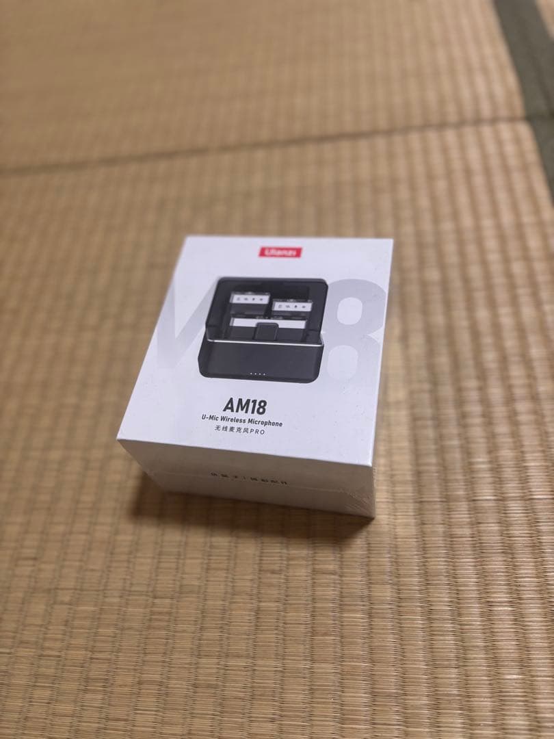 ウランジ　Ulanzi AM18 ワイヤレスマイク　ピンマイク