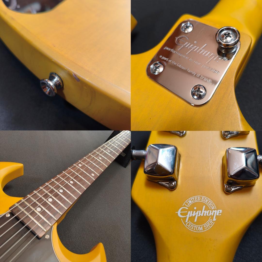 希少 美品 Epiphone Limited SG Junior TVイエロー