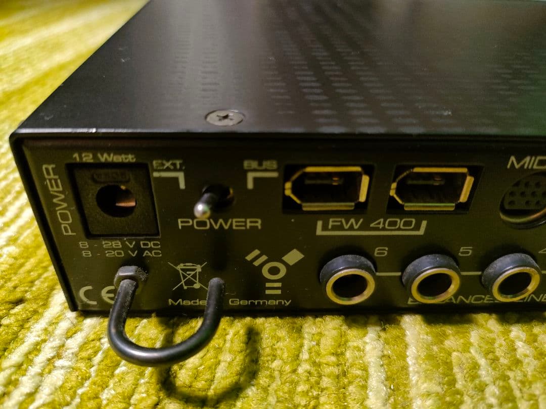 Fireface 400　RME　オーディオインターフェース