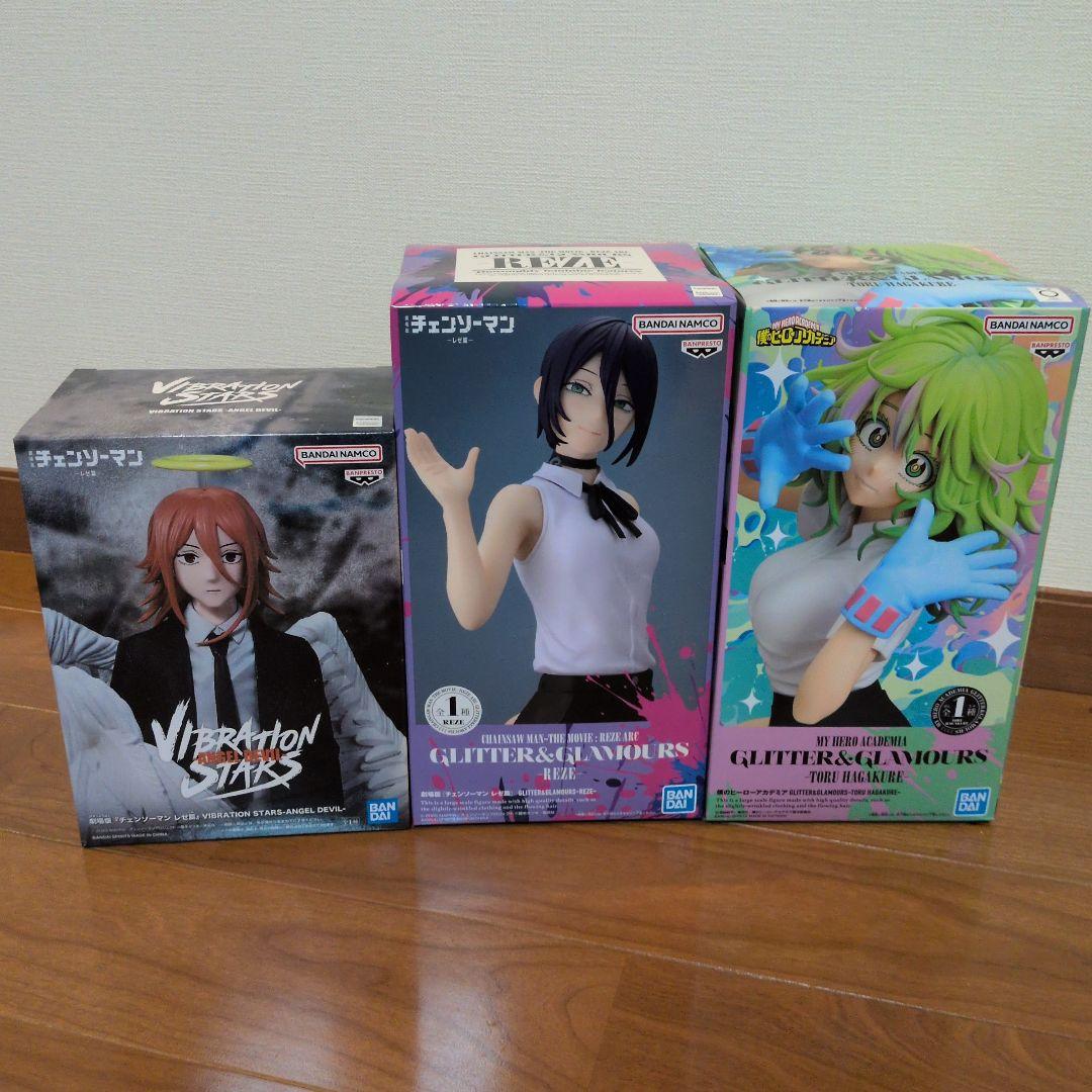 【新品未開封】チェンソーマン　レゼ・天使の悪魔×ヒロアカ　葉隠透