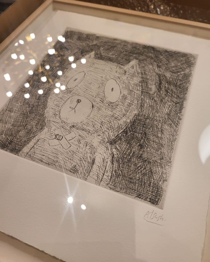 ★kagaastsushi加賀温シルクスクリーンED9/10版画ギャランティ有★