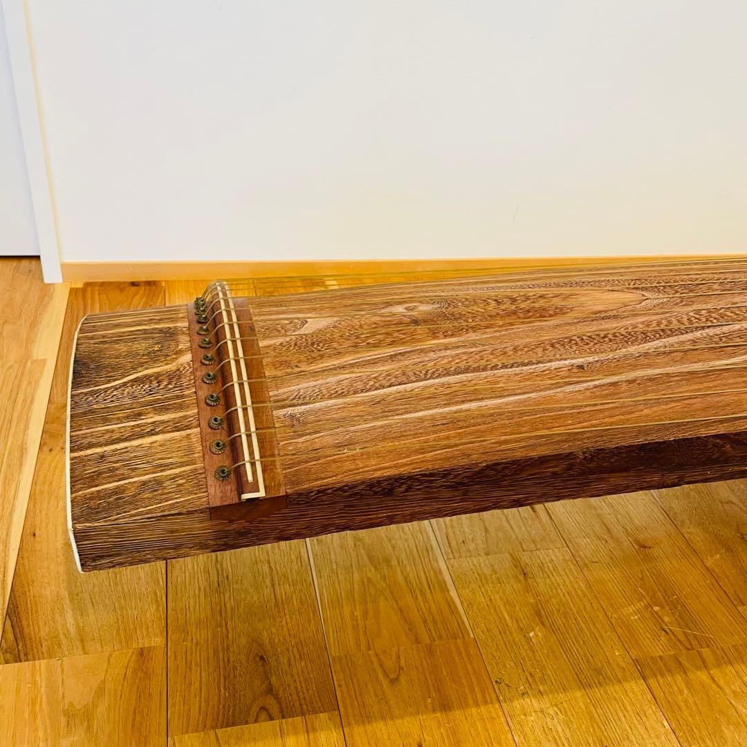 琴 13弦　すだれ彫り 並甲 レトロ ヴィンテージ 音楽 日本