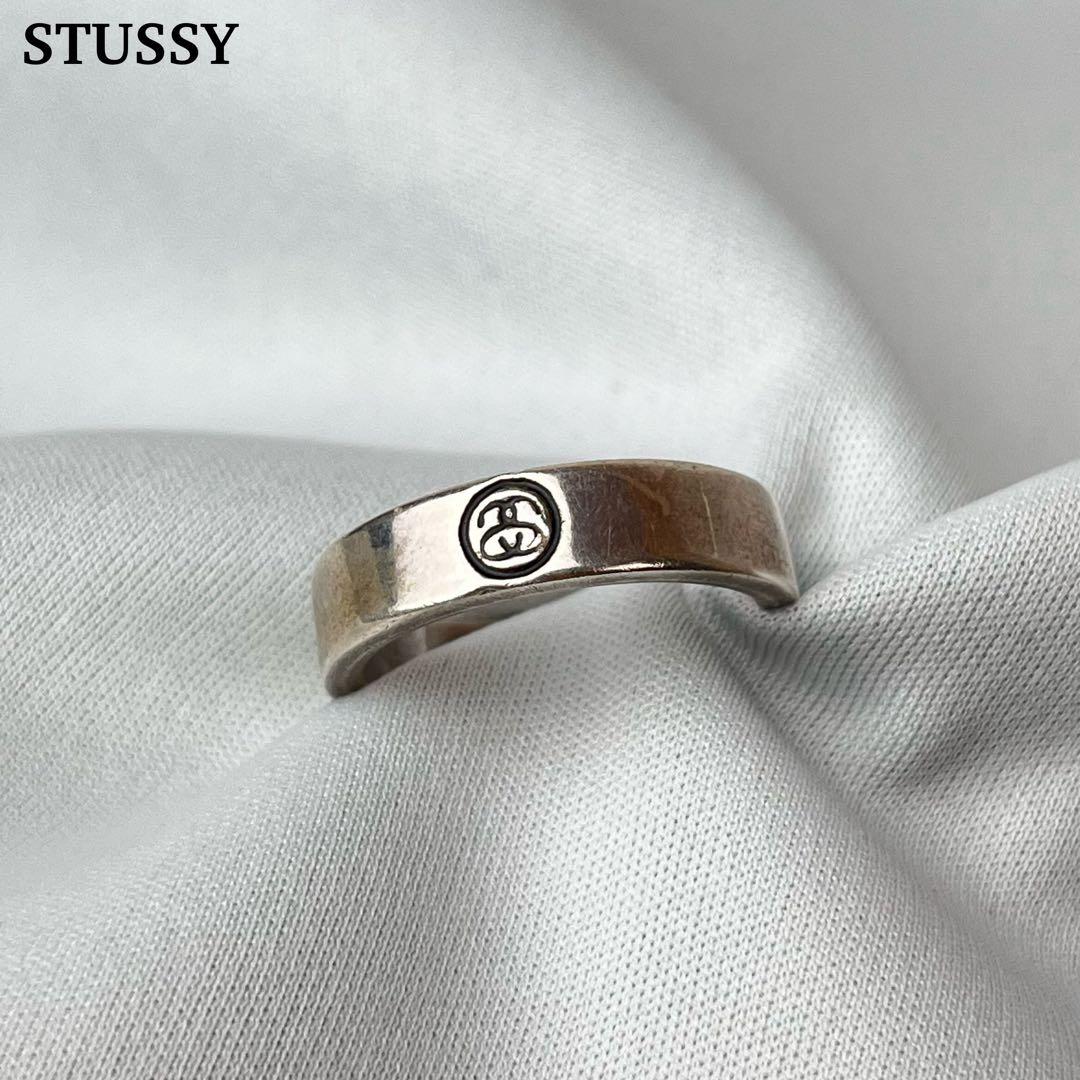 STUSSY SOLID SILVER ssリンク シルバーリング