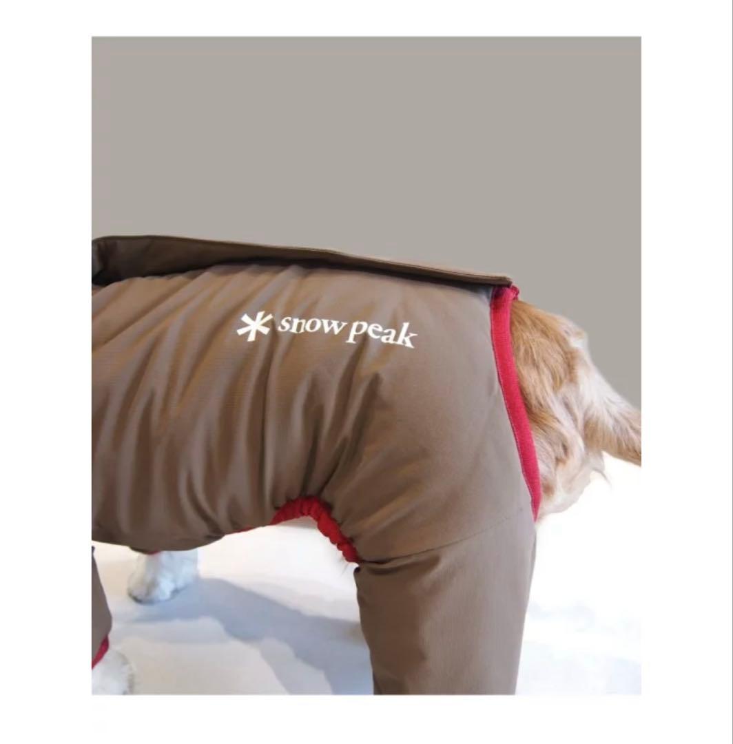 peak フード付き犬服 Ｍ　ダウン
