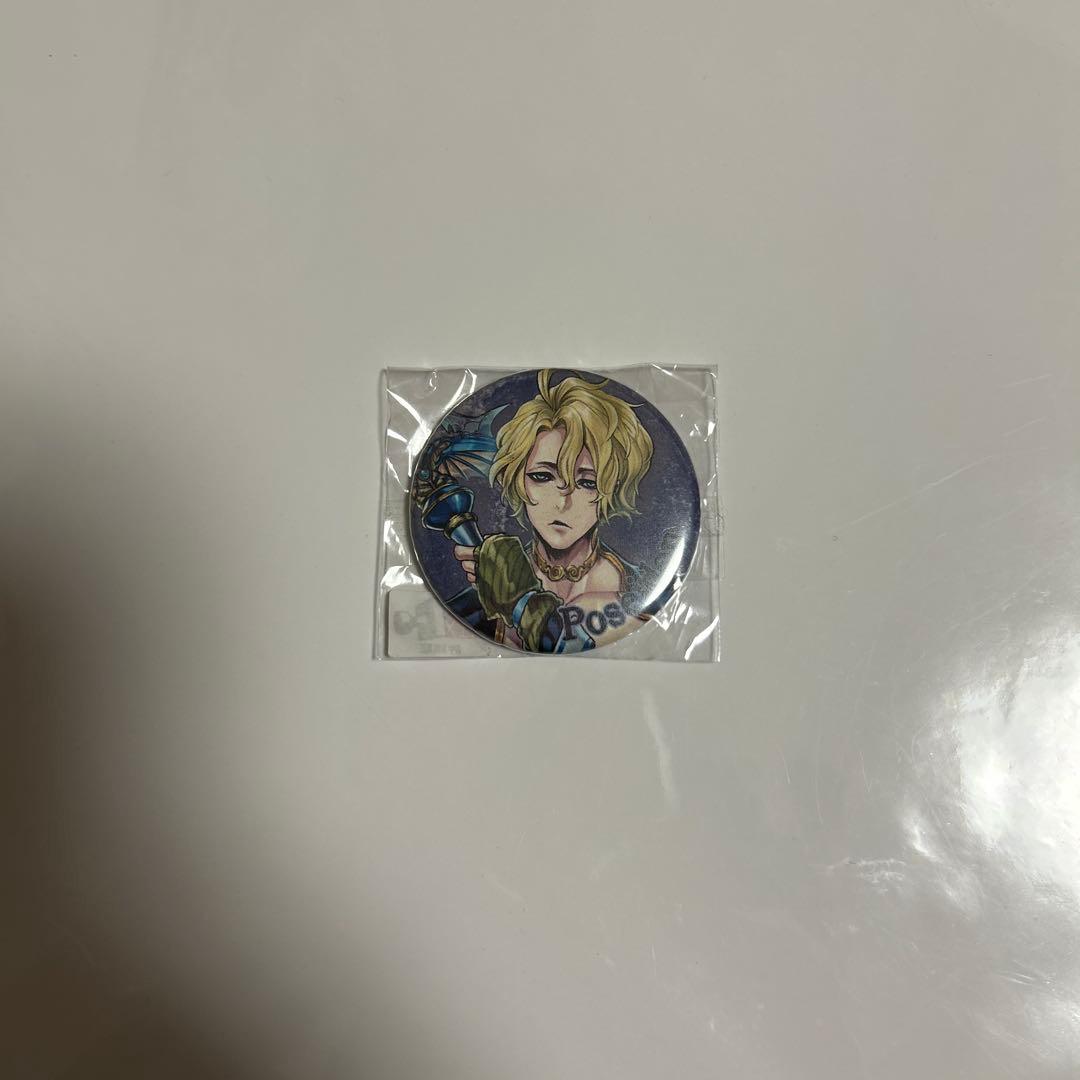 終末のワルキューレ ポセイドン 缶バッジマグネット マンガ展