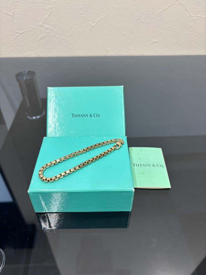 Tiffany & Co. 925シルバー アンクレット 約18.5cm