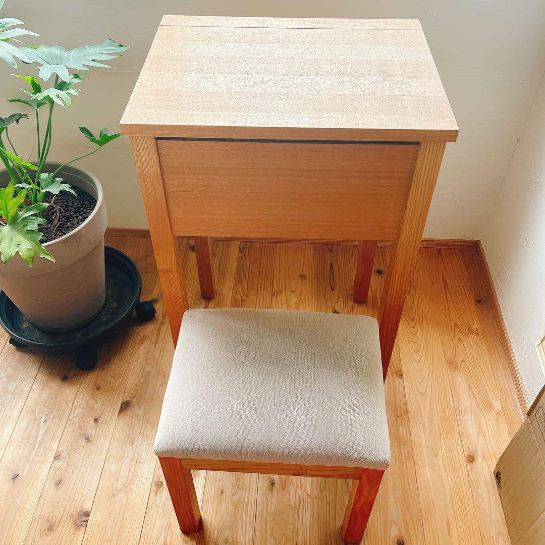 無印良品　タモ材　ドレッサー