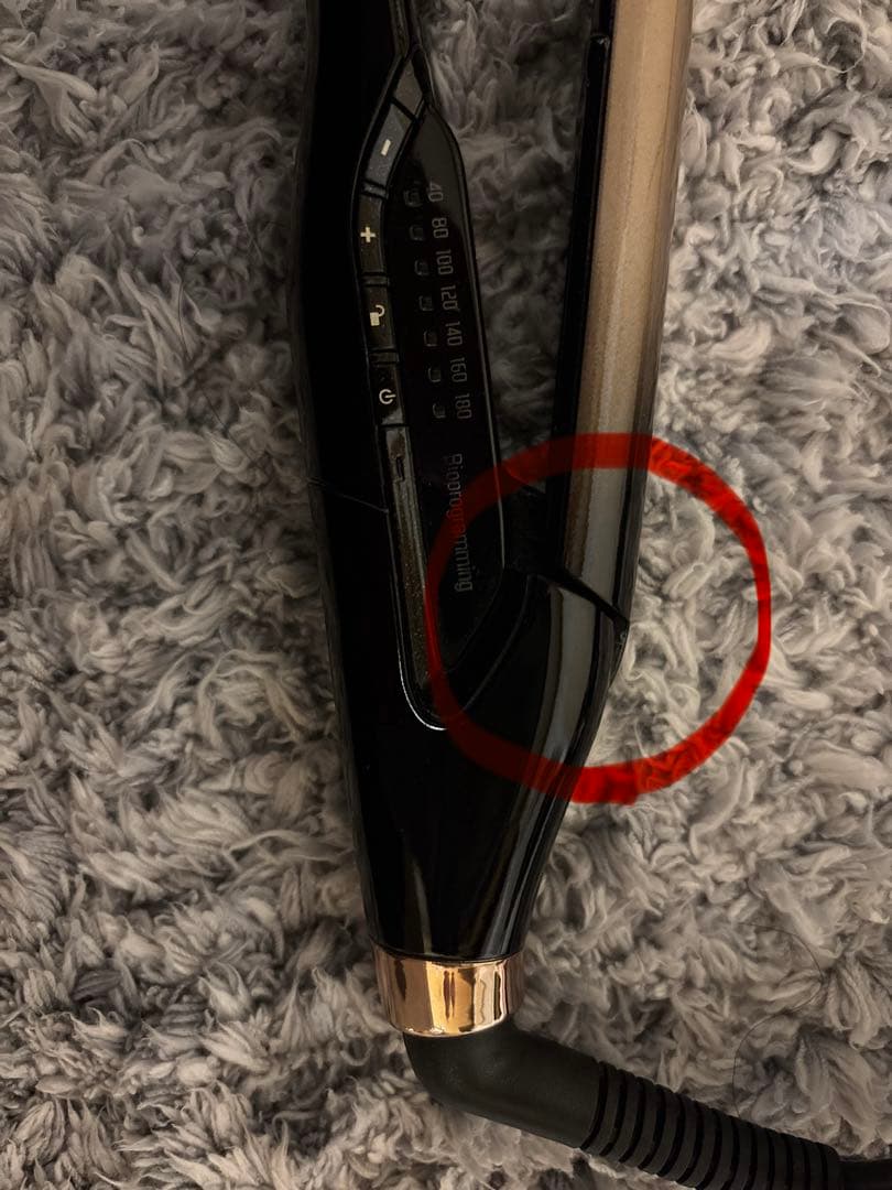 【ジャンク品】ヘアビューロン4D Plus ストレートヘアアイロン